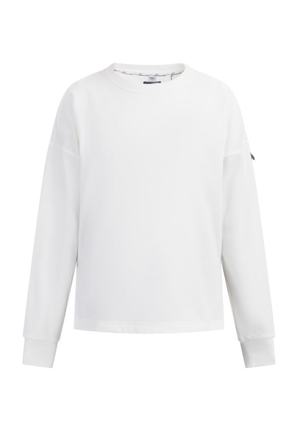 DreiMaster Vintage DreiMaster Vintage Суичър 'Idem'  бял памук