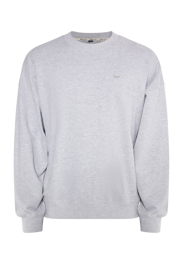 DreiMaster Vintage DreiMaster Vintage Суичър  сив меланж