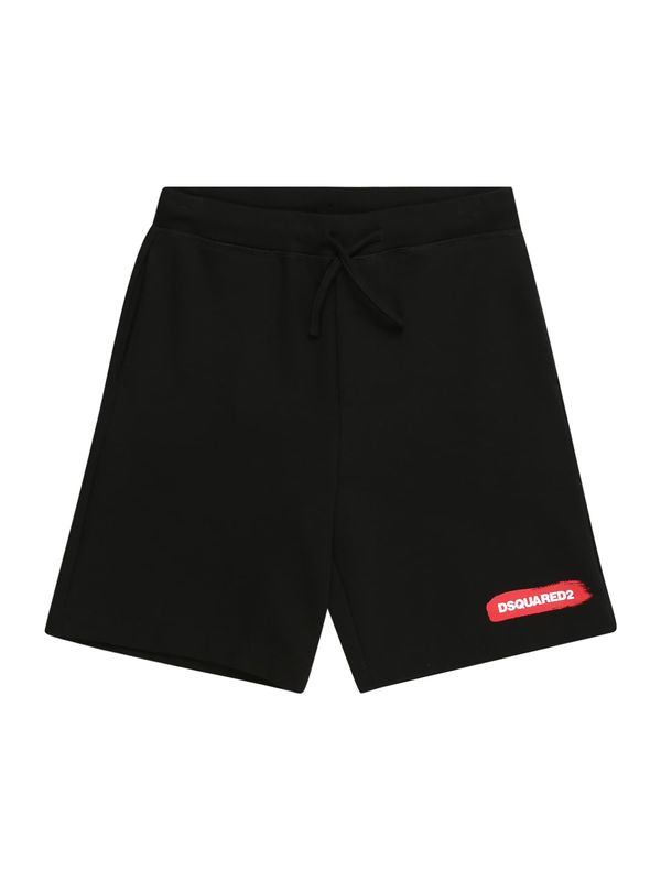 DSQUARED2 DSQUARED2 Панталон  червена боровинка / черно / бяло