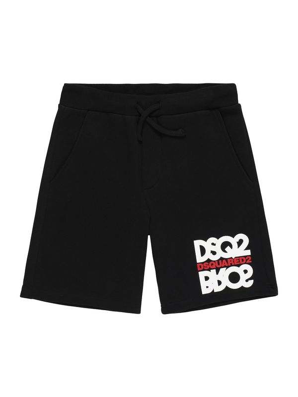 DSQUARED2 DSQUARED2 Панталон  червено / черно / бяло