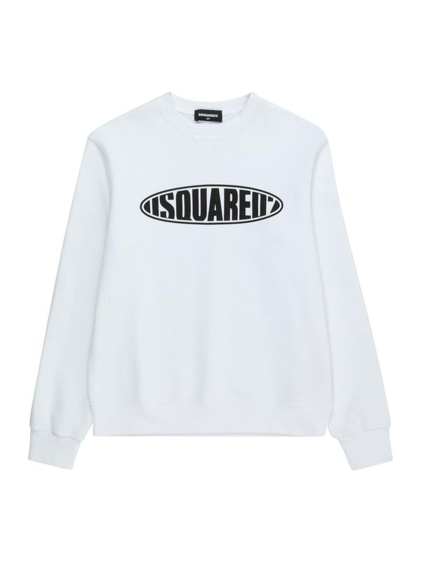 DSQUARED2 DSQUARED2 Суичър  черно / бяло