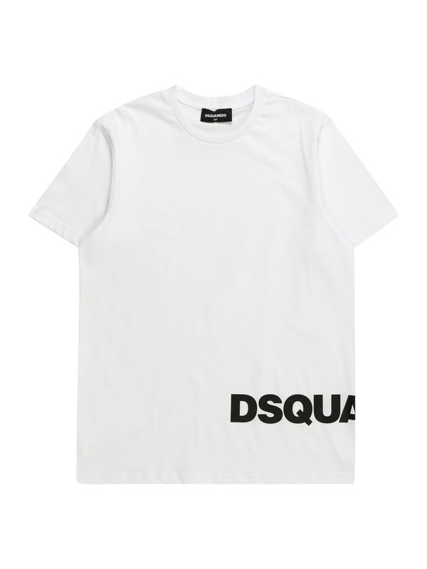DSQUARED2 DSQUARED2 Тениска  черно / бяло