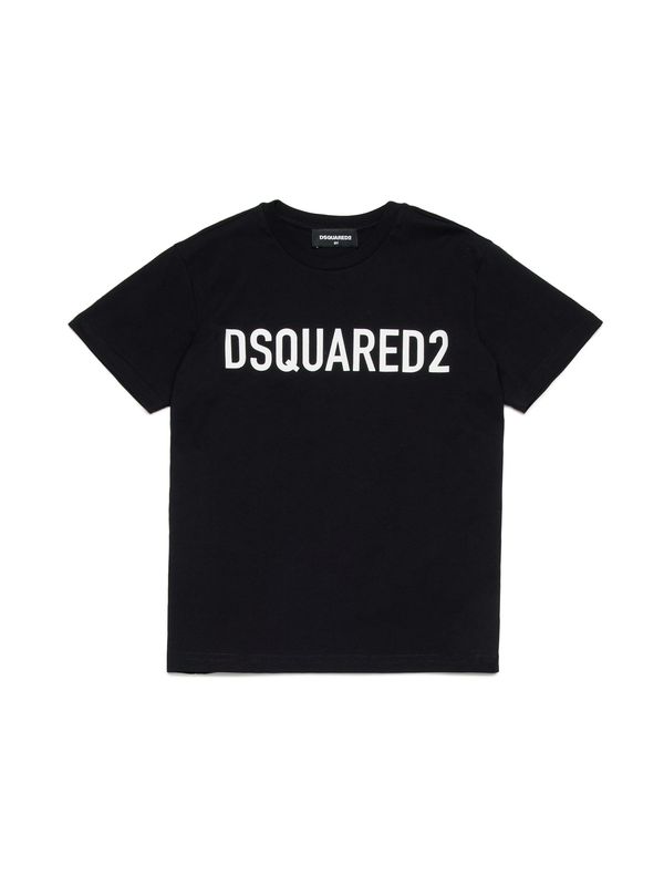 DSQUARED2 DSQUARED2 Тениска  черно / бяло