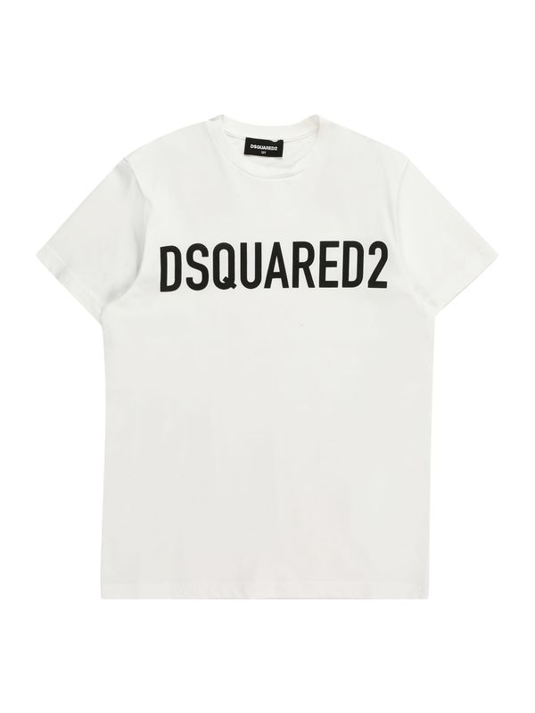 DSQUARED2 DSQUARED2 Тениска  черно / бяло