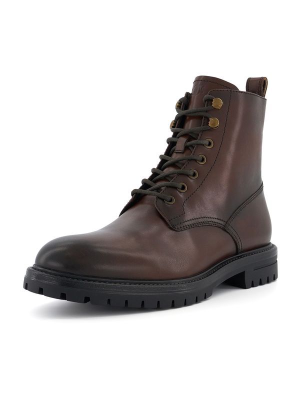 Dune LONDON Dune LONDON Боти с връзки  кафяво / злато