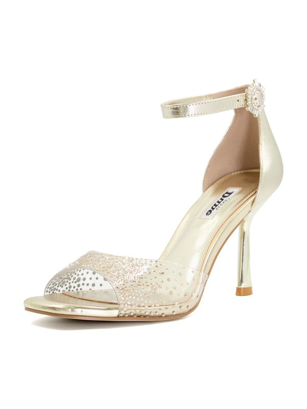 Dune LONDON Dune LONDON Сандали с каишка 'MEGHAN'  злато / прозрачно