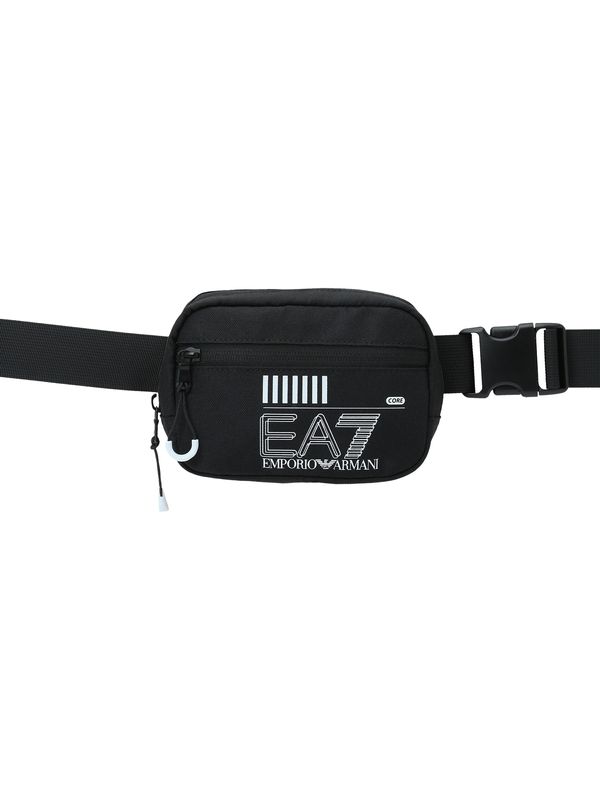 EA7 Emporio Armani EA7 Emporio Armani Чанта за кръста 'TRAIN CORE'  черно / бяло
