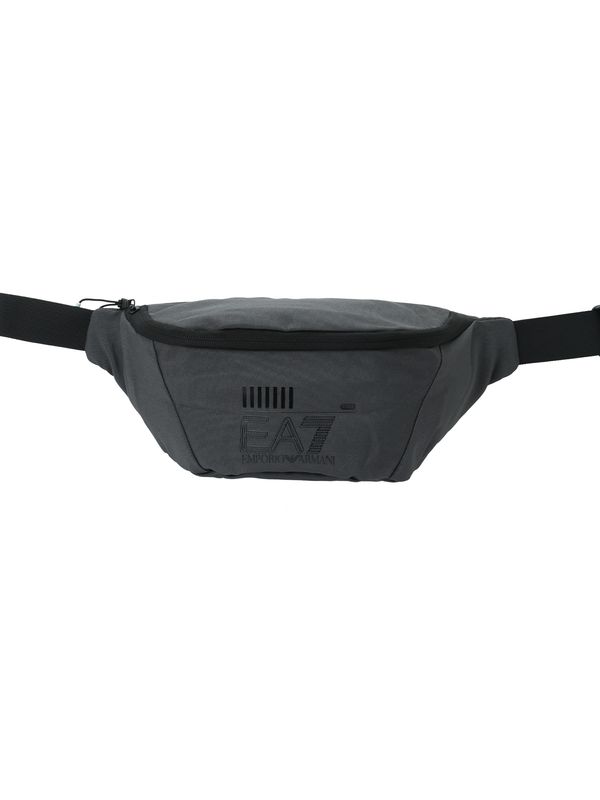 EA7 Emporio Armani EA7 Emporio Armani Чанта за кръста 'TRAIN CORE'  сиво / черно