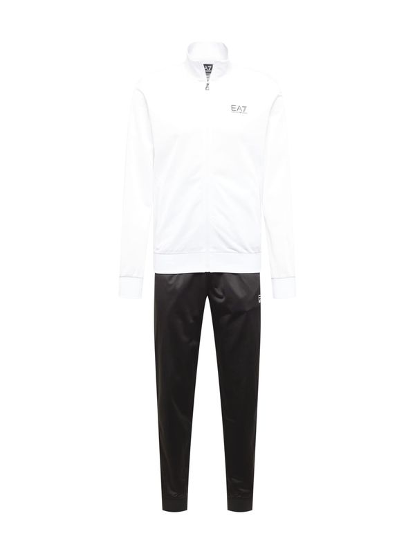 EA7 Emporio Armani EA7 Emporio Armani Облекло за бягане  черно / бяло