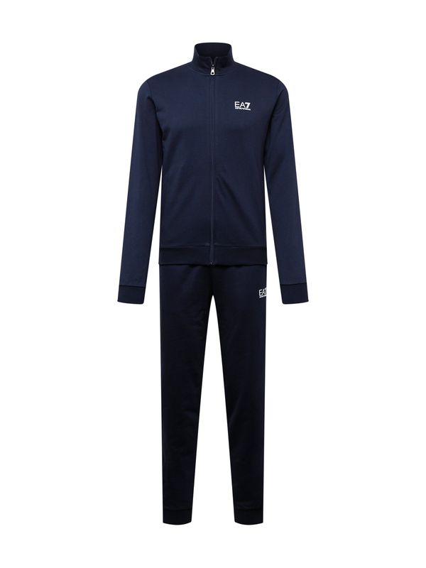 EA7 Emporio Armani EA7 Emporio Armani Облекло за бягане  нейви синьо / бяло