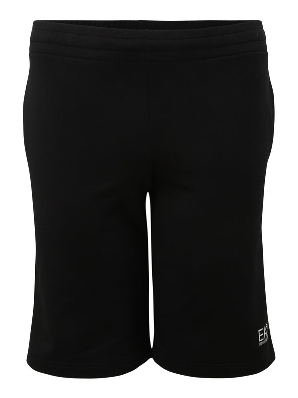 EA7 Emporio Armani EA7 Emporio Armani Панталон  черно / бяло