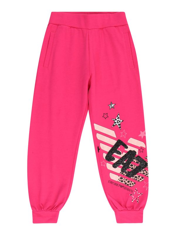 EA7 Emporio Armani EA7 Emporio Armani Панталон  розово / розе / черно