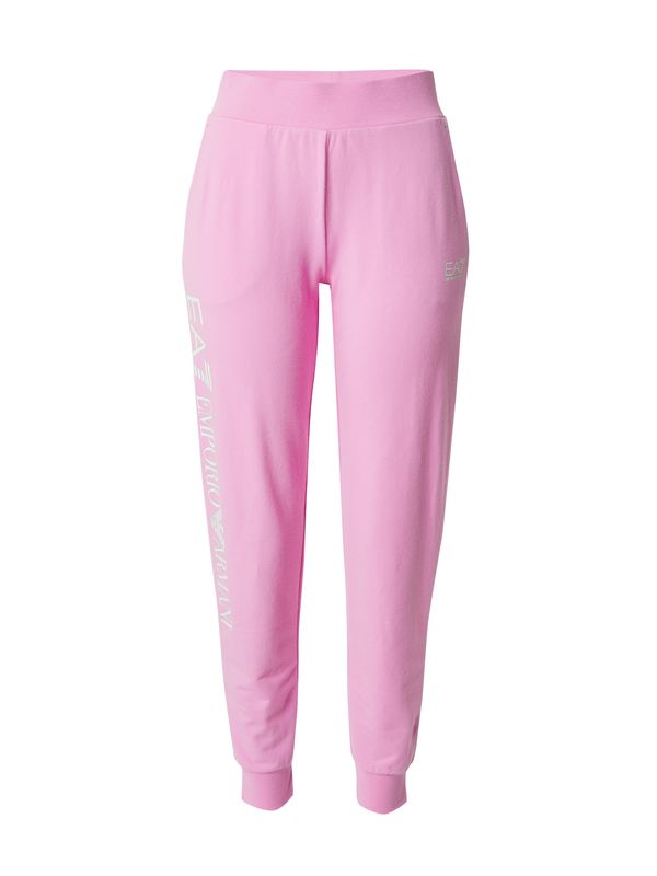 EA7 Emporio Armani EA7 Emporio Armani Панталон  светлорозово / бяло