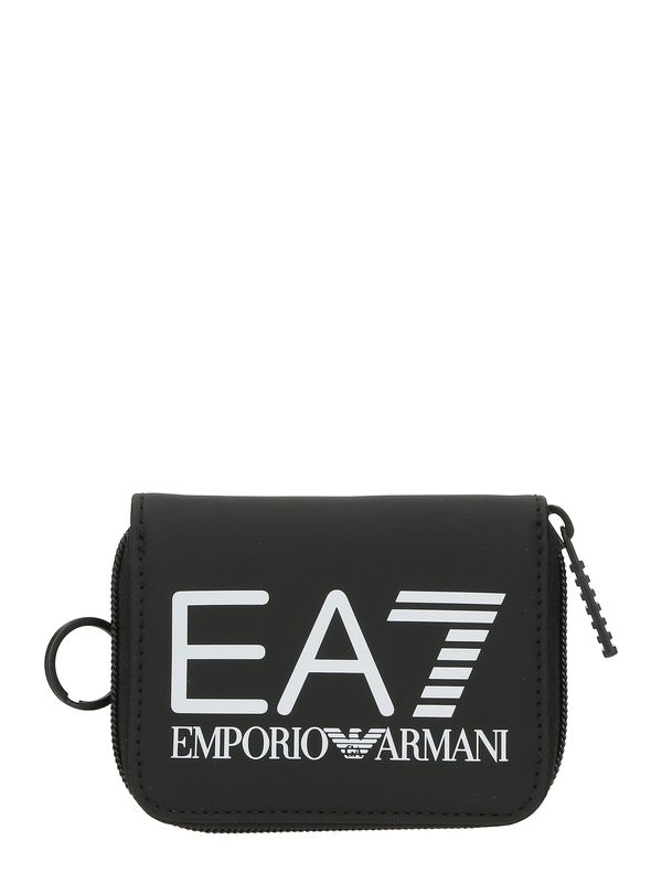 EA7 Emporio Armani EA7 Emporio Armani Портмоне  черно / бяло