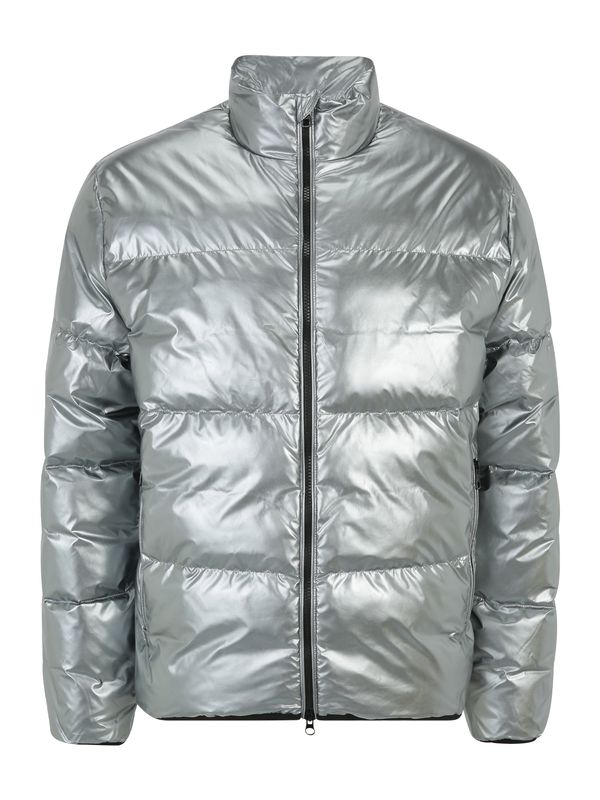 EA7 Emporio Armani EA7 Emporio Armani Преходно яке  черно / сребърно / бяло