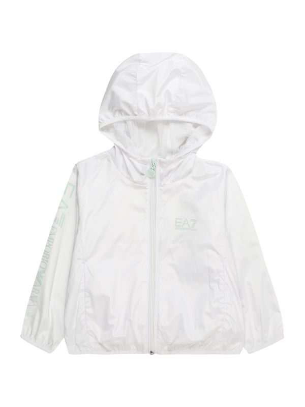 EA7 Emporio Armani EA7 Emporio Armani Преходно яке 'GIUBBOTTO'  мента / бяло