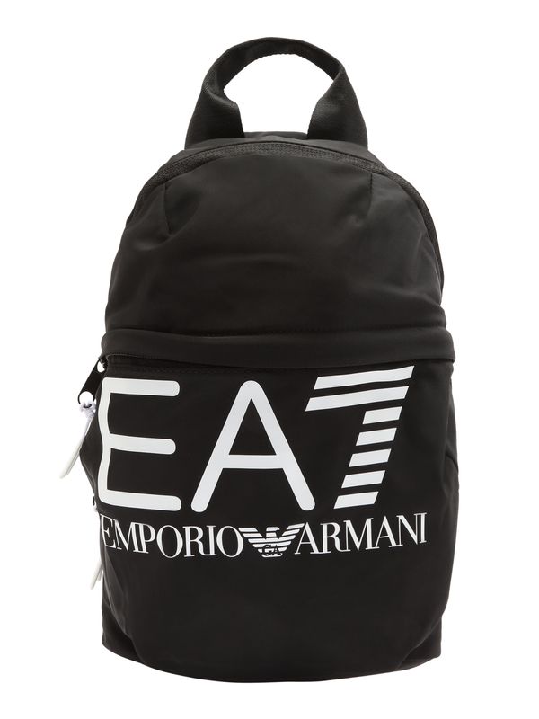 EA7 Emporio Armani EA7 Emporio Armani Раница  черно / бяло