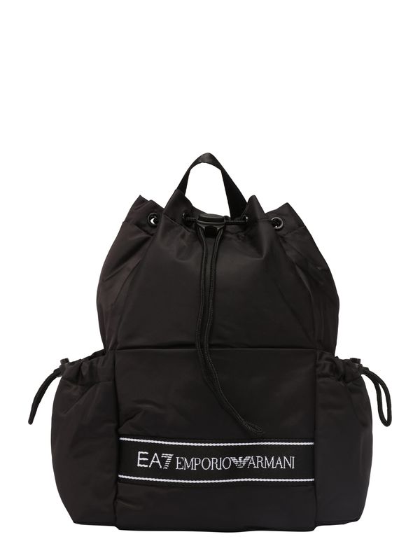 EA7 Emporio Armani EA7 Emporio Armani Раница 'ZAINO'  черно / бяло