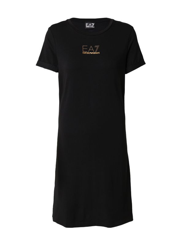 EA7 Emporio Armani EA7 Emporio Armani Рокля  злато / черно