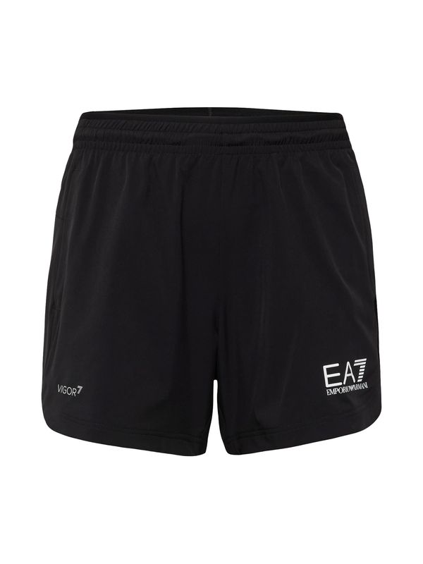 EA7 Emporio Armani EA7 Emporio Armani Спортен панталон  черно / бяло