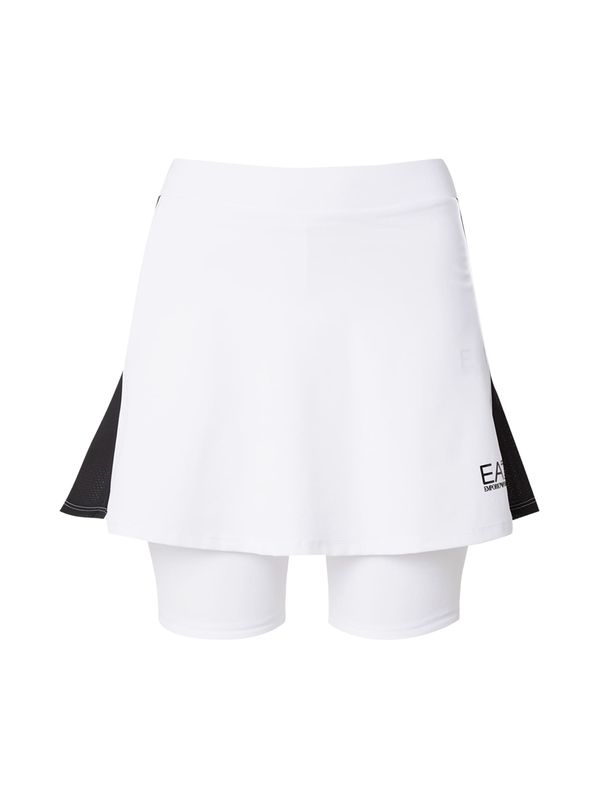 EA7 Emporio Armani EA7 Emporio Armani Спортна пола  черно / бяло