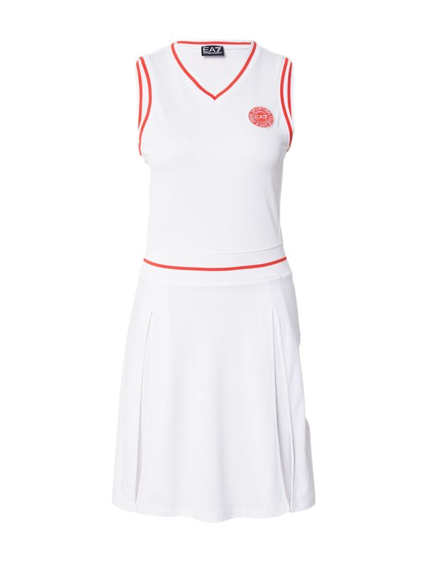 EA7 Emporio Armani EA7 Emporio Armani Спортна рокля  червено / бяло