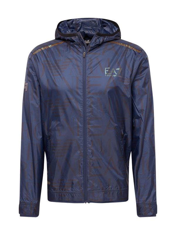 EA7 Emporio Armani EA7 Emporio Armani Спортно яке  морскосиньо / сиво / черно