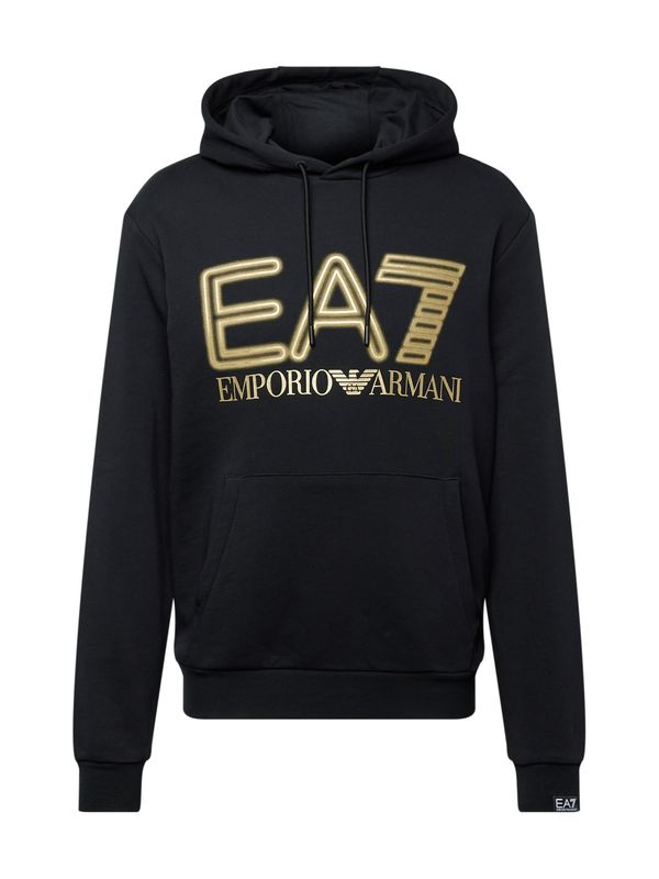 EA7 Emporio Armani EA7 Emporio Armani Суичър  злато / черно
