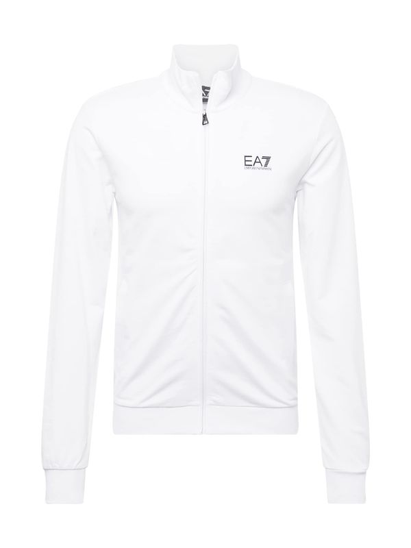 EA7 Emporio Armani EA7 Emporio Armani Суичъри с качулка  морскосиньо / бяло
