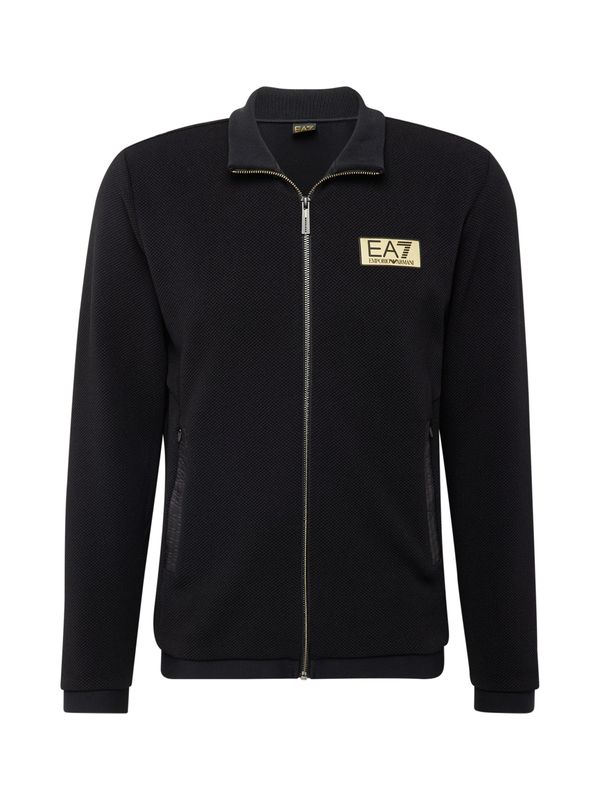 EA7 Emporio Armani EA7 Emporio Armani Суичъри с качулка  светложълто / черно