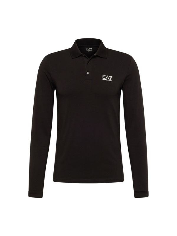 EA7 Emporio Armani EA7 Emporio Armani Тениска  черно / бяло