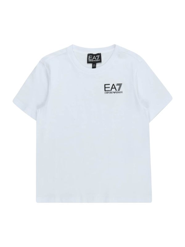 EA7 Emporio Armani EA7 Emporio Armani Тениска  черно / бяло