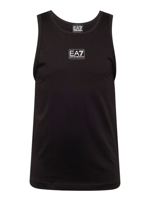 EA7 Emporio Armani EA7 Emporio Armani Тениска  черно / бяло