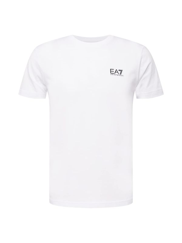 EA7 Emporio Armani EA7 Emporio Armani Тениска  черно / бяло