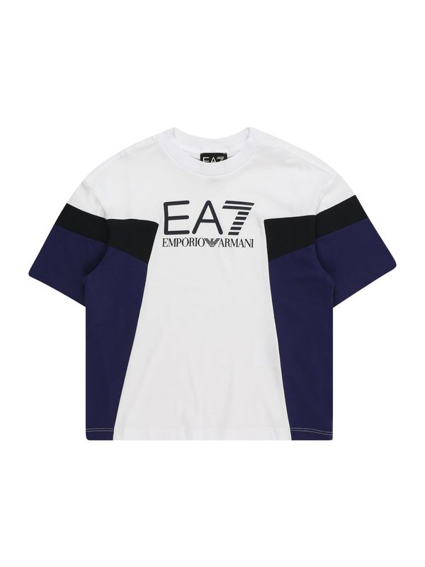 EA7 Emporio Armani EA7 Emporio Armani Тениска  нейви синьо / черно / бяло