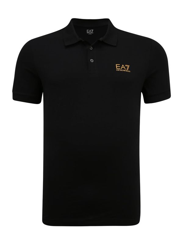 EA7 Emporio Armani EA7 Emporio Armani Тениска  златистожълто / черно