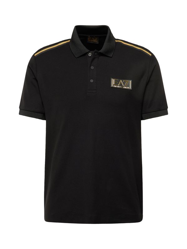 EA7 Emporio Armani EA7 Emporio Armani Тениска  злато / черно