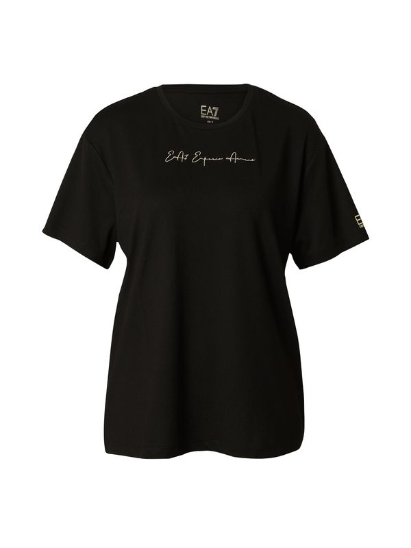 EA7 Emporio Armani EA7 Emporio Armani Тениска  злато / черно