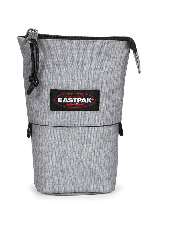 EASTPAK EASTPAK Несесер  сив меланж / черно / мръсно бяло