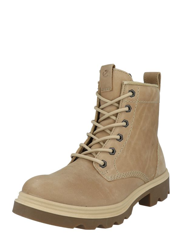 ECCO ECCO Ниски ботуши с връзки 'Grainer'  бежово