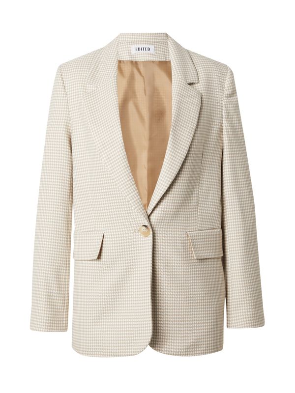 EDITED EDITED Блейзър 'Maira'  кремаво / тъмнобежово