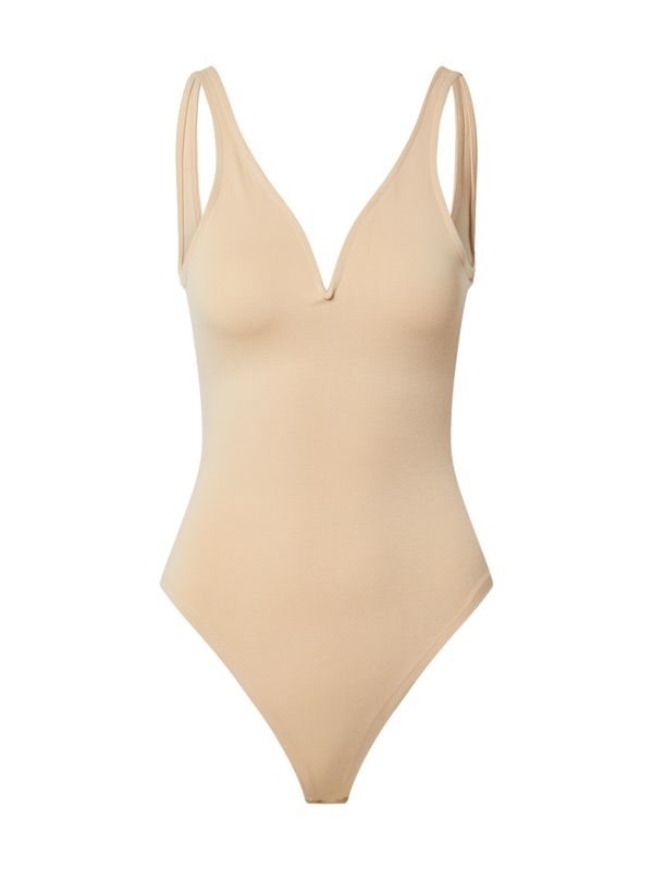 EDITED EDITED Блуза боди 'Daliah'  цвят "пясък"