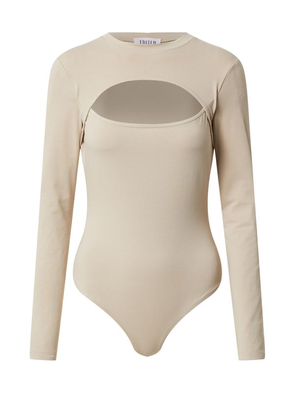 EDITED EDITED Блуза боди 'Liadan'  бежово