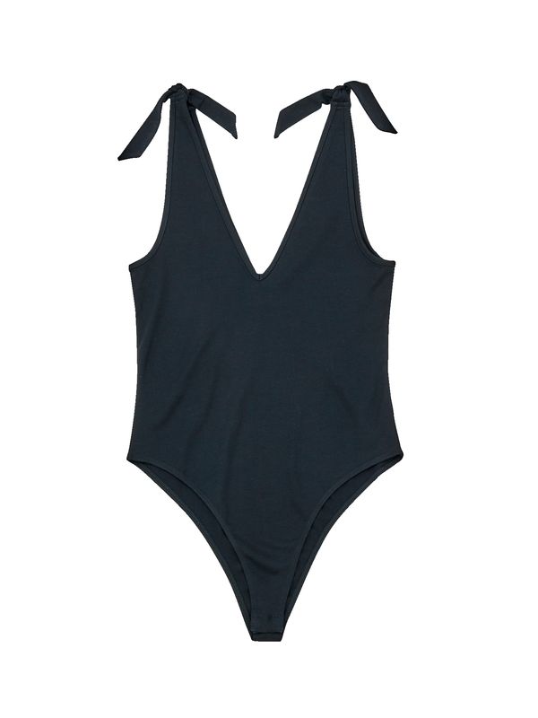 EDITED EDITED Блуза боди 'Tonia'  черно