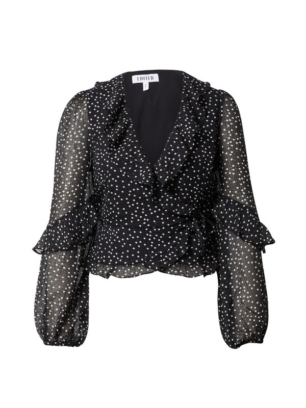 EDITED EDITED Блуза 'Sumi'  черно / бяло