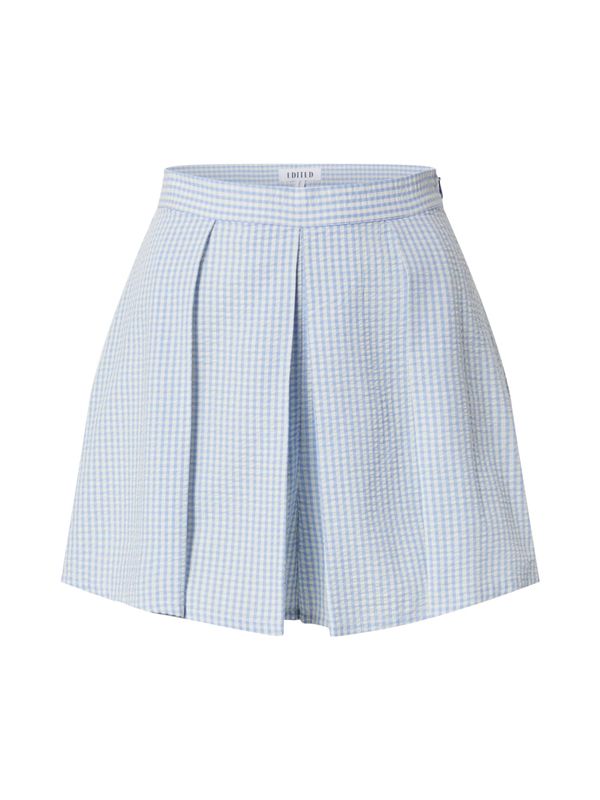 EDITED EDITED Панталон 'Dari'  светлосиньо / мръсно бяло