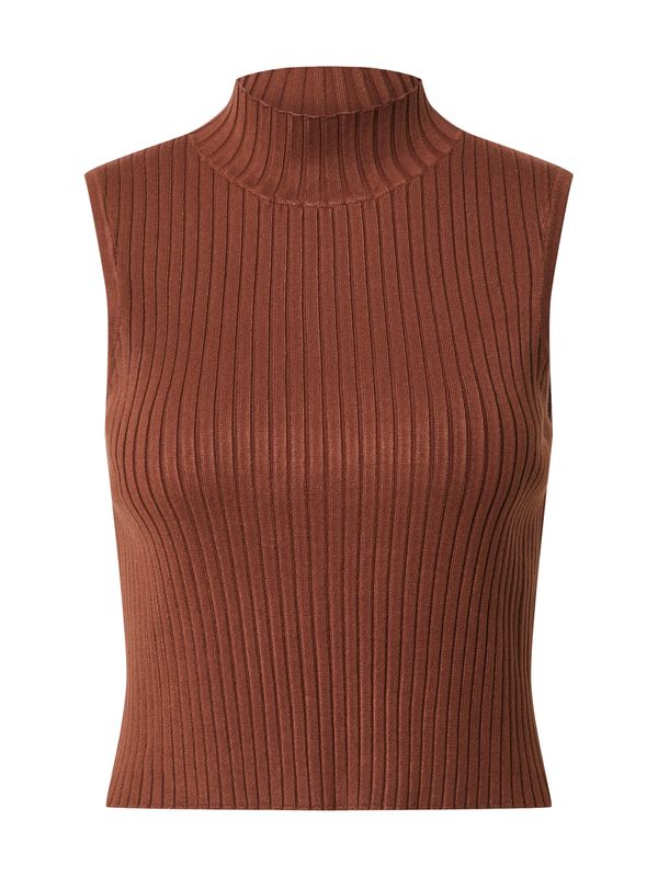 EDITED EDITED Плетен топ 'Amora'  кафяво