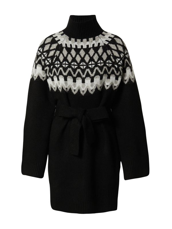 EDITED EDITED Плетена рокля 'Amita'  бежово / сиво / черно