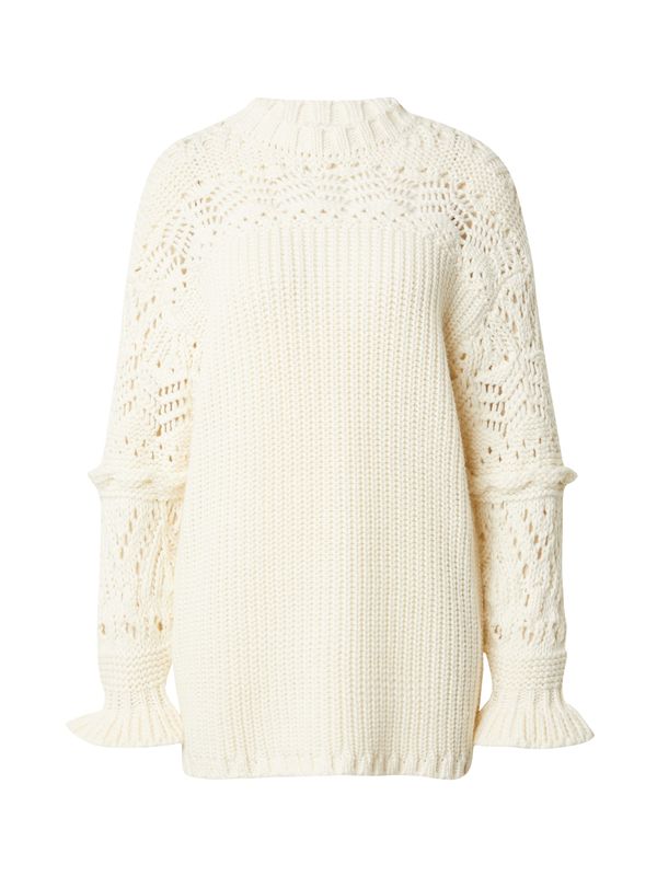 EDITED EDITED Плетена рокля 'Gabriele'  мръсно бяло