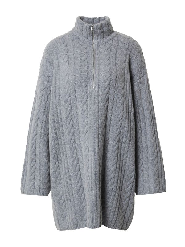 EDITED EDITED Плетена рокля 'Hanako'  сив меланж